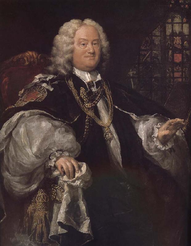 William Hogarth Wen was the Bishop of Sterling oil painting image